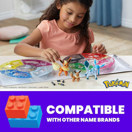 MEGA Pokémon Bulbasaur Evolution Set building Set with Vaperon and Espeon, GFV85 - Amazon Exclusive