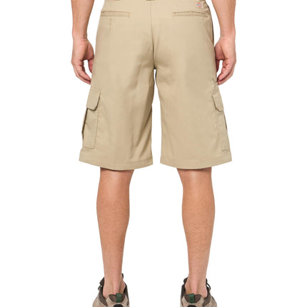Short Cargo Homme Dickies Flex Coupe Décontractée, Sable du Désert, Taille 32 Standard