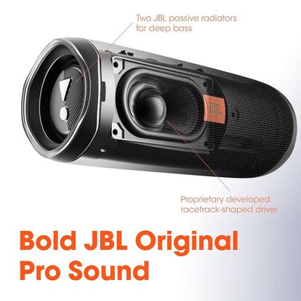 JBL Flip 5 Waterproof Portable Wireless Bluetooth Speaker Bundle with divvi! Protective Hardshell Case - Pink