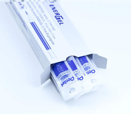 Pentel LR7-C Refillable Cartridge for EnerGel-Pens 0.7 mm, Pack of 12 Blue