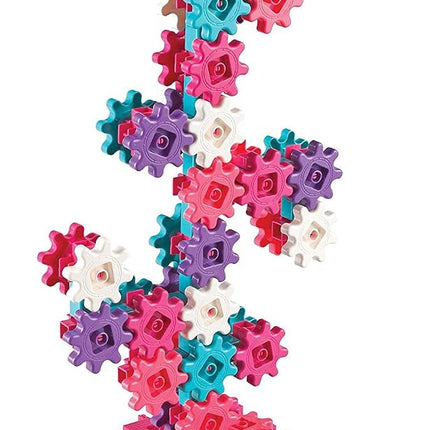 Learning Resources Gears Gears Gears! 100-Piece Deluxe Building Set - Pink