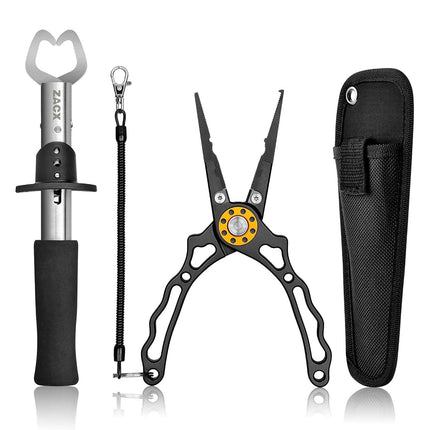 ZACX Fishing Pliers, Fish Lip Gripper Muti-Functio