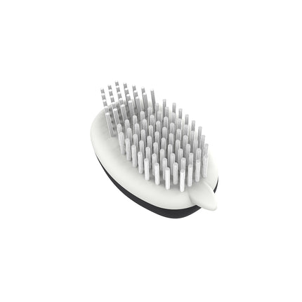Brosse à légumes et fruits Cuisinart à double poil, taille unique, blanc et gris