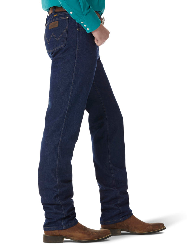 Wrangler Men's Premium Performance Cowboy Cut Regular Fit Jeans, Pre-Washed., 40 W/34 L