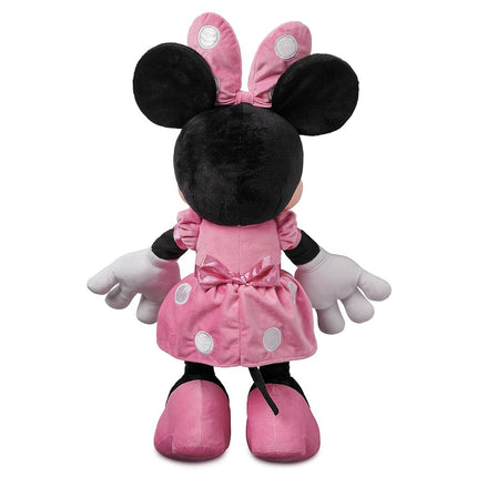 Disney Store Official Minnie Mouse Plush, Pink Dress, Large 21 ¼ Inches, Disney Stuffed Animals, Soft and Cuddly Toy, Plushies for Kids and Fans, Suitable for All