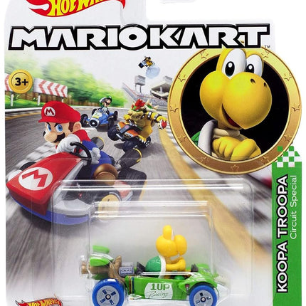 Hot Wheels Yellow Koopa Troopa Mariokart Character