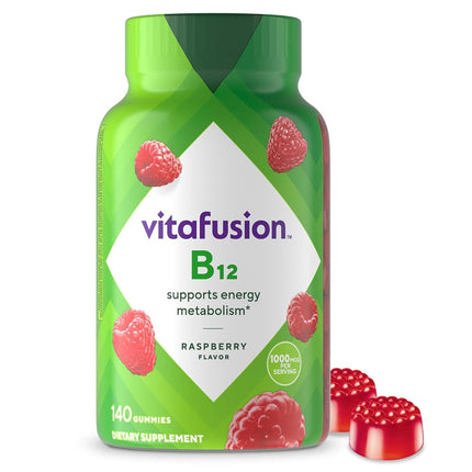 Vitafusion Vitamin B-12 1000 mcg Gummy Supplement,