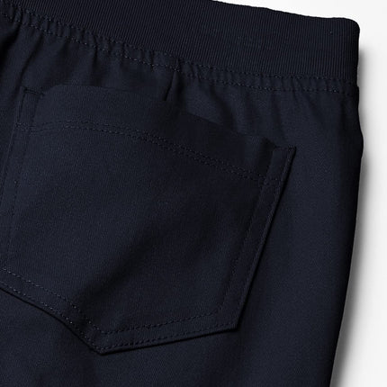 Pantalón pitillo de sarga elástica uniforme escolar de niña Nautica