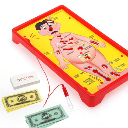 Operation Electronic Board Game With Cards Kids Skill Game Ages 6 and Up (Amazon Exclusive)