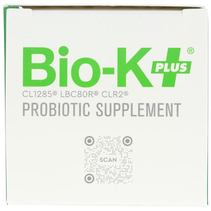 Bio-K + Daily Care Plus Probiotic Supplement Capsules for Adult Men and Women, 50 Billion Active Bacteria, Promotes Immune System Health - Vegan & Gluten-Free Delayed Release, 60 Capules/Box