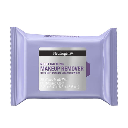 Neutrogena Make-Up Remover Cleansing Towelettes Night Calming 25 ea, Pack of 1, Night Calming