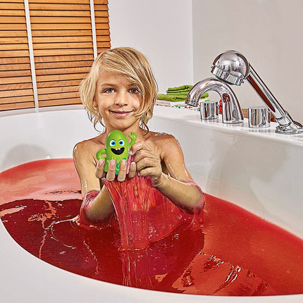 ZIMPLI - 3 x Slime Baff Bundle, Red, Green & Blue, Turns water into gooey slime, Birthday toys for boys & girls, Great Fun in Paddling pools, Certified Biodegradable