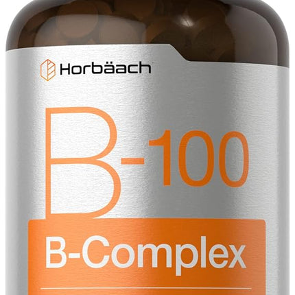 Vitamin B-100 Complex | 300 Tablets | Vegetarian, 