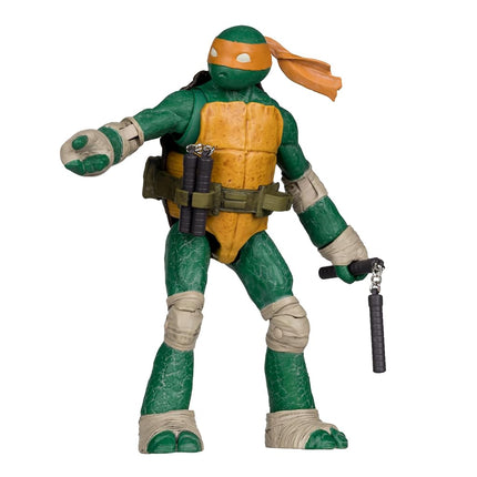 McFarlane Teenage Mutant Ninja Turtles (Page Punchers) Michelangelo 5in Action Figure with Comic Toys