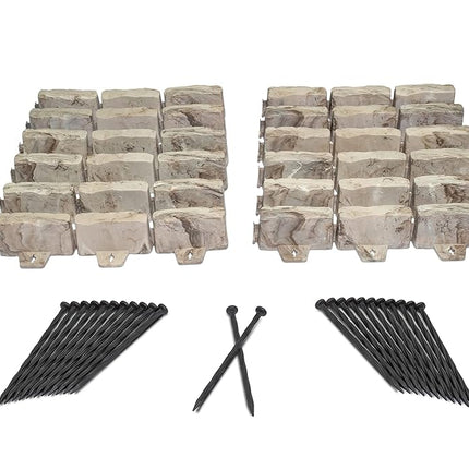 EasyFlex No-Dig Landscape Edging with Anchoring Sp