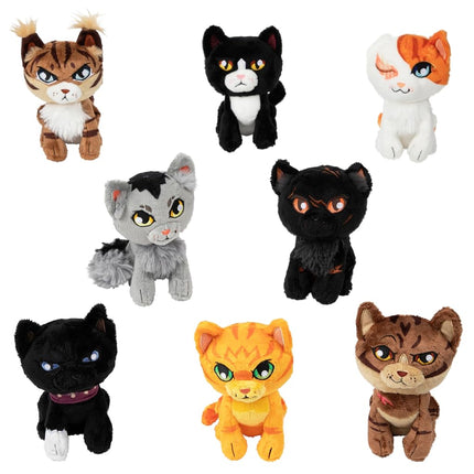 Warrior Cats 6 Inch Mini Mystery Plush Series 1 Collectable Soft Toys From Book Series Official Warrior Cats Merchandise