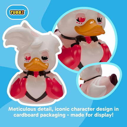 TUBBZ: Hazbin Hotel - Angel Dust Spider Rubber Duck Collectable Toy 9 cm