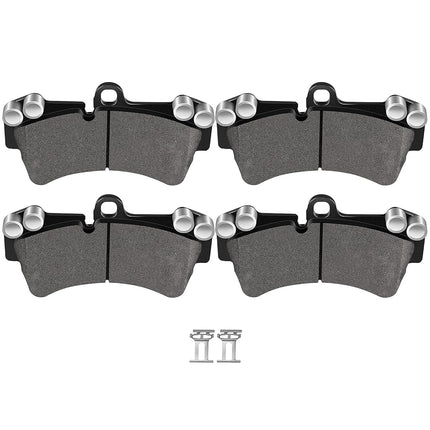 SCITOO D1014 Front Semi-Metal Brake Pads Sets Fit 