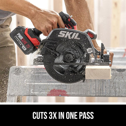 Brushless 20V BL 7-1/4'' Circular Saw Kit w/4.0Ah & PWRJump