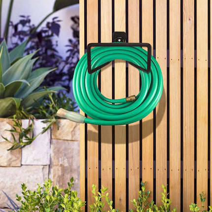Sageme Metal Hose Reel,Hose Holder Hose Hanger Heavy Duty Hose Holders Wall Mount, Hook for Garden Hose/Expandable Hose/Water Hose/Pocket Hose/Flexable Hose(Hose Holder 150 Ft)