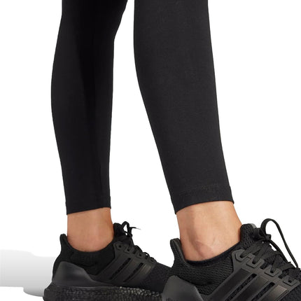 adidas Women's Essentials Linear Cotton Leggings, Warm Tone/White, XL