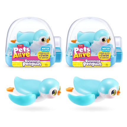 Pets Alive Swimming Penguin 2 PACK by ZURU
