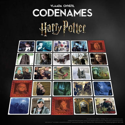 USAopoly 59579 Codenames Harry Potter Card Game, Pack of 1
