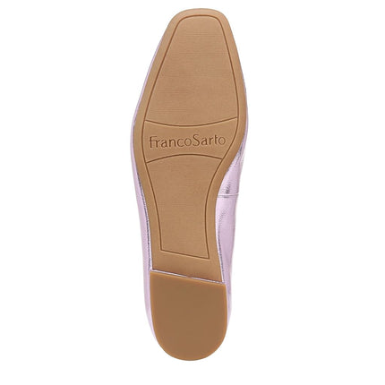 Franco Sarto Women's Vana Flat, Light Pink Metallic, 9.5