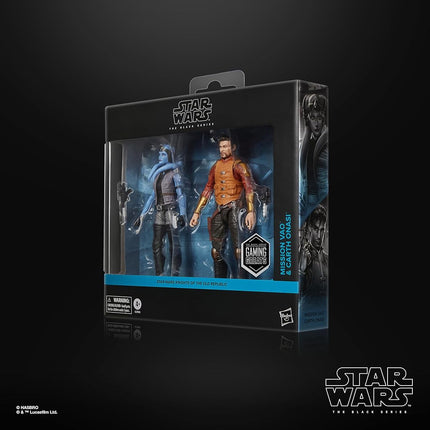 Star Wars The Black Series Mission Vao & Carth Onasi, Knights of the Old Republic Premium Collectible 15 cm Action Figure 2-Pack