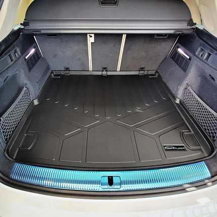SMARTLINER All Weather Protection Custom Fit Black Cargo Liner Compatible with 2020-2024 Audi Q5 PHEV (Plug-in Hybrid)
