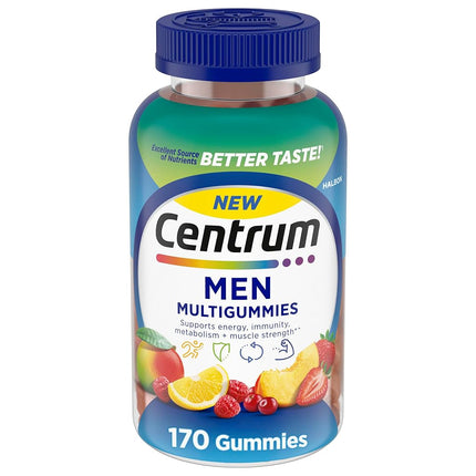 Centrum Multigummies Gummy Multivitamin for Men, F