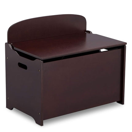 Delta Children My Size Deluxe Toy Box, Dark Chocolate