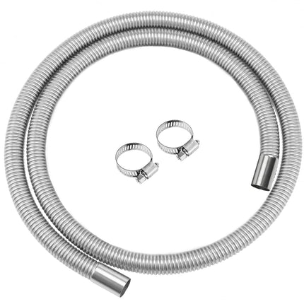 Swpeet 3Pcs 1" x 79" - 25mm x 200cm Stainless Stee