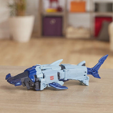 Transformers Toys Bumblebee Cyberverse Adventures Dinobots Unite Figura de ataque de acción Hammerbyte clase guerrero, 6 años en adelante, 13.7 cm