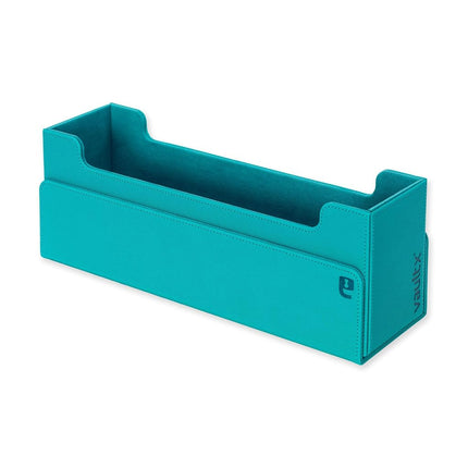 Vault X Card Storage Box Magnetic Lid Dividers Exo-Tec (Teal)
