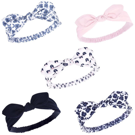 Hudson Baby Cotton and Synthetic Headbands, Size 0
