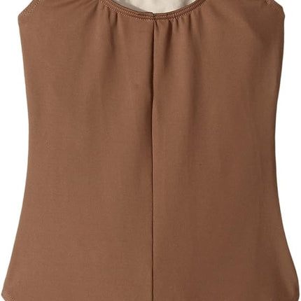 Bloch Dance Girls Dynamic Microlux Tank Leotard, Almond, 8-10