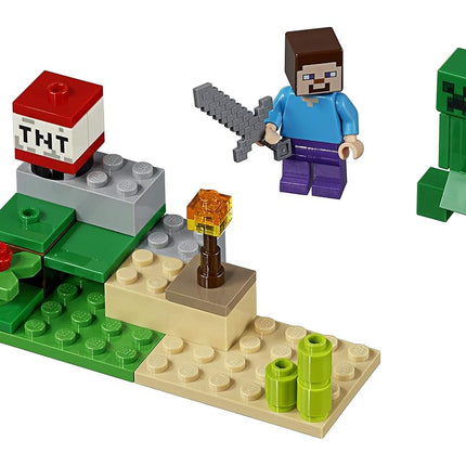 Lego Minecraft Steve and Creeper Polybag Set 30393 (Bagged) Toy