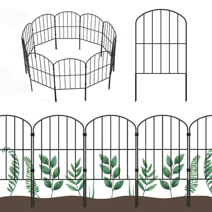 OUSHENG Decorative Garden Fence 10 Pack, Total 10f