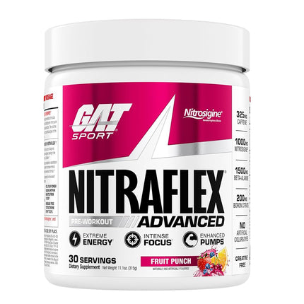 GAT Clinically Tested Nitraflex, Testosterone Enha