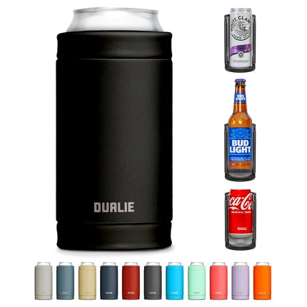DUALIE 3 in 1 Insulated Can Cooler - Universal Siz