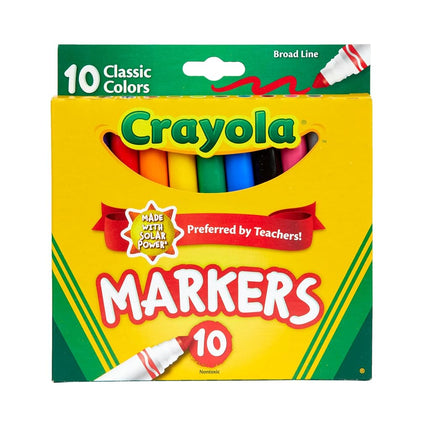 CRAYOLA Broad Line Markers
