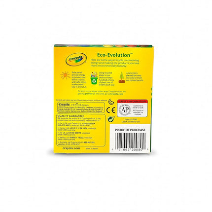 CRAYOLA LARGE SIZE TUCK BOX 8PK