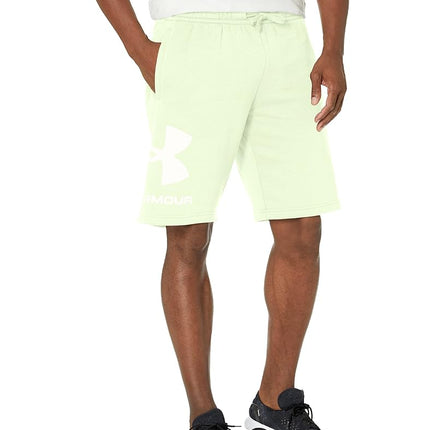 Under Armour Men's Rival Fleece Big Logo Shorts, (