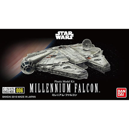 Bandai Vehicle Model 006 Star Wars Millennium Falcon Plastic Model Kit -Story of Roue one-