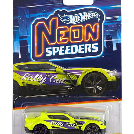 Hot Wheels Neon Speeders 1:64 Coche a escala (Rally CAT 7/8)