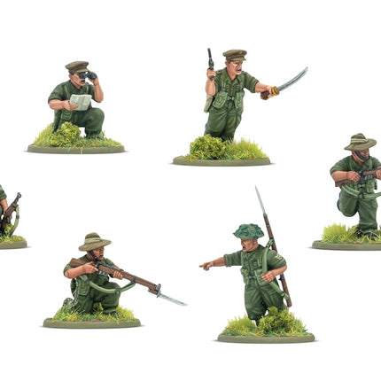 Warlord Games Gurkha Infantry Platoon - 28mm Plastic Miniatures Bolt Action