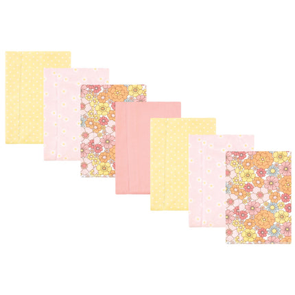 Hudson Baby Unisex Baby Cotton Flannel Burp Cloths