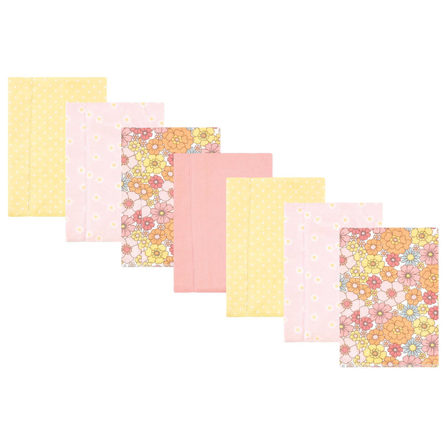 Hudson Baby Unisex Baby Cotton Flannel Burp Cloths