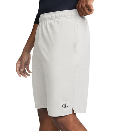 Champion Men's Sport Shorts, Moisture Wicking, Athletic Shorts, Gym Shorts (Reg. Or Big & Tall), Oxford Gray C Logo, XX-Large Tall